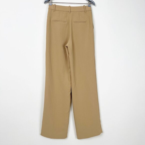 Wilfred Effortless Anyway Pants Pleated High Rise Wide Straight Leg Trousers - 0 - Picture 11 of 12